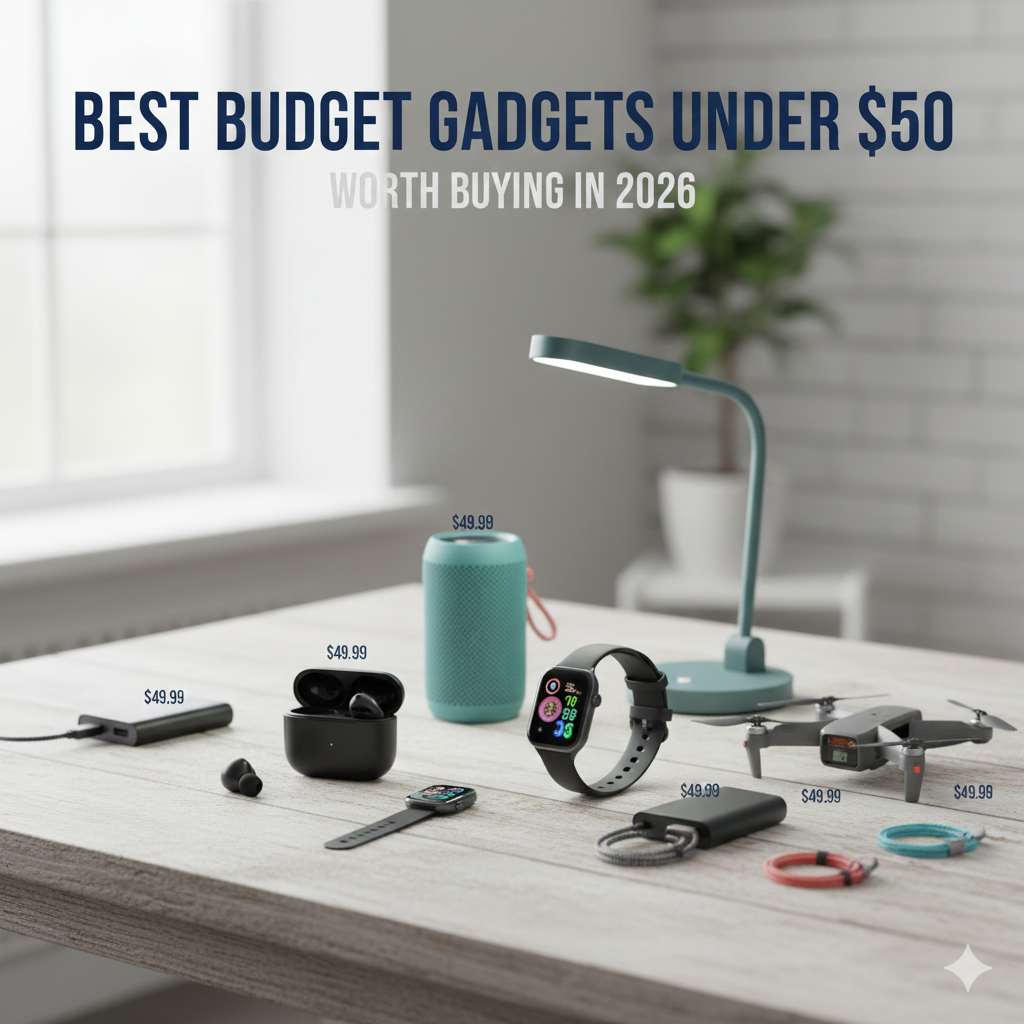 Best Budget Gadgets Under $50 Worth Buying in 2026